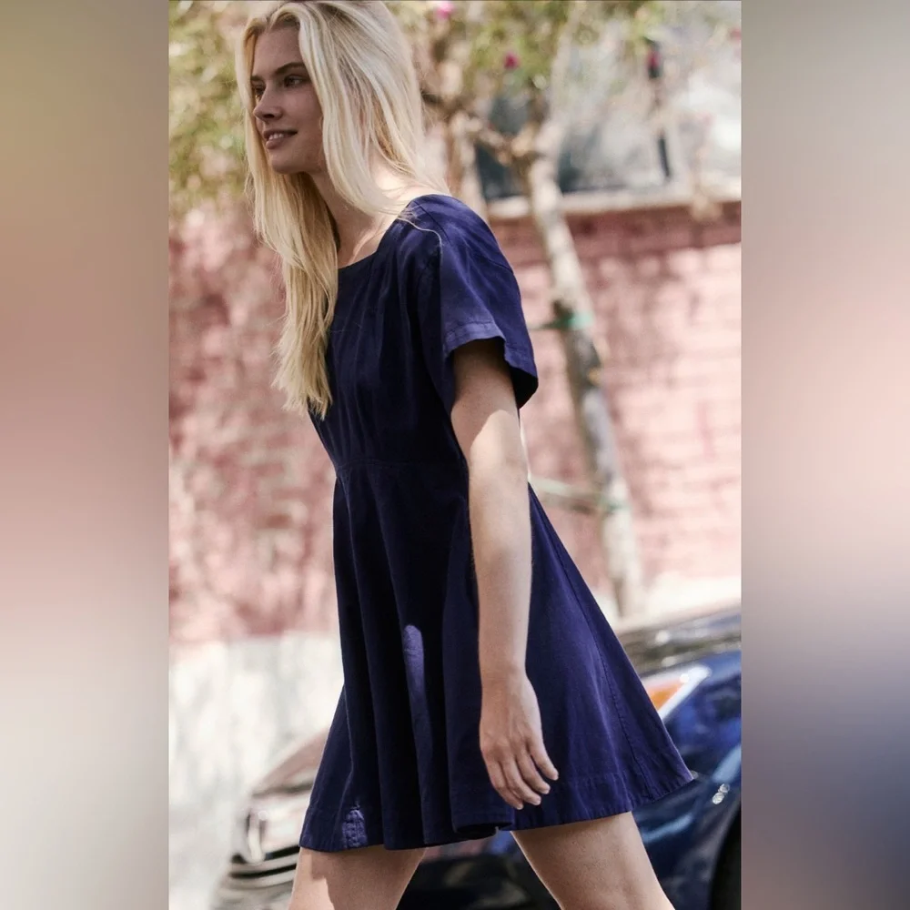 FREE PEOPLE BREEZY CHIC MINI DRESS - Picture 4 of 6